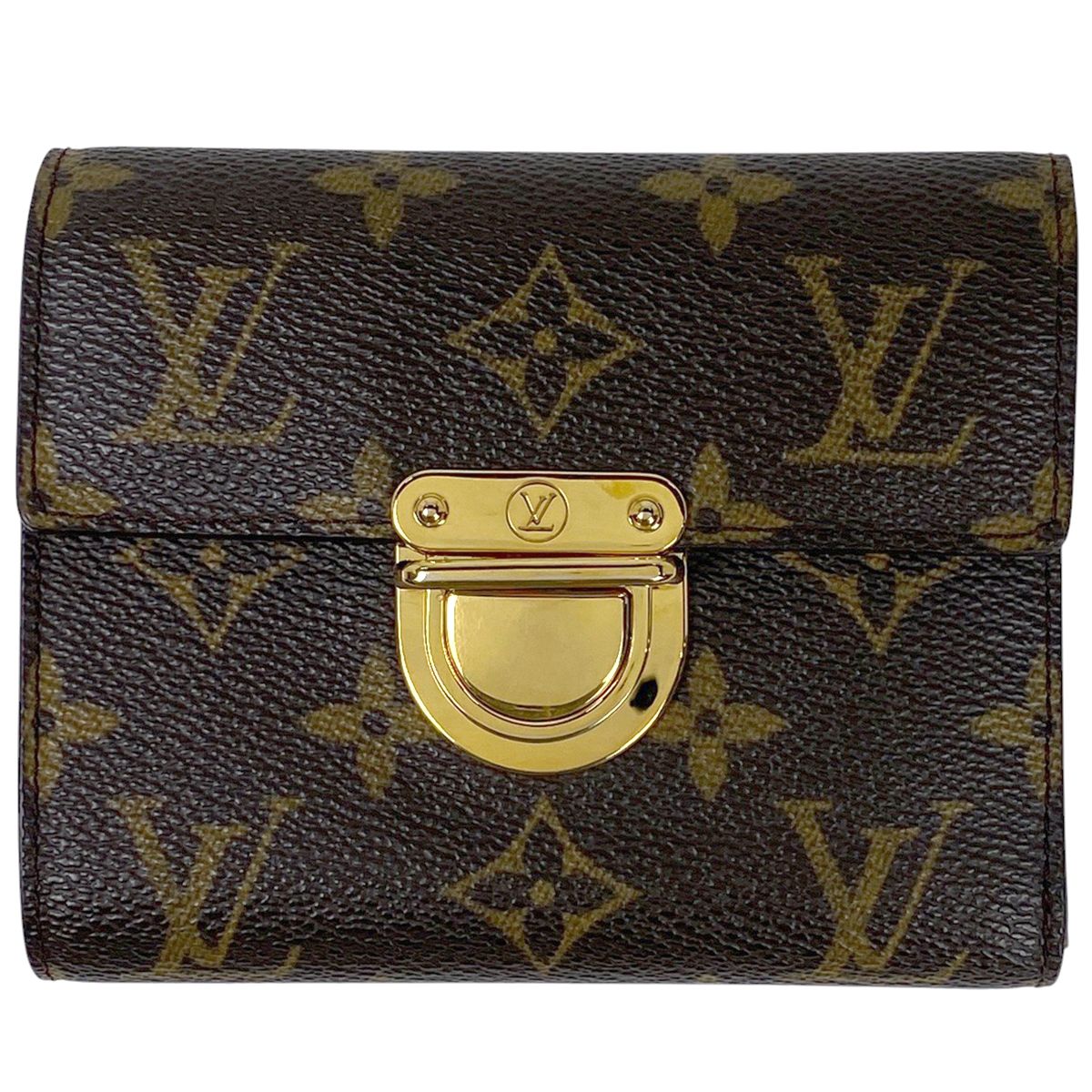 ルイ ヴィトン Louis Vuitton ポルトフォイユ コアラ 札入れ 小銭入れ 三つ折り財布 モノグラム ブラウン M58013 レディース