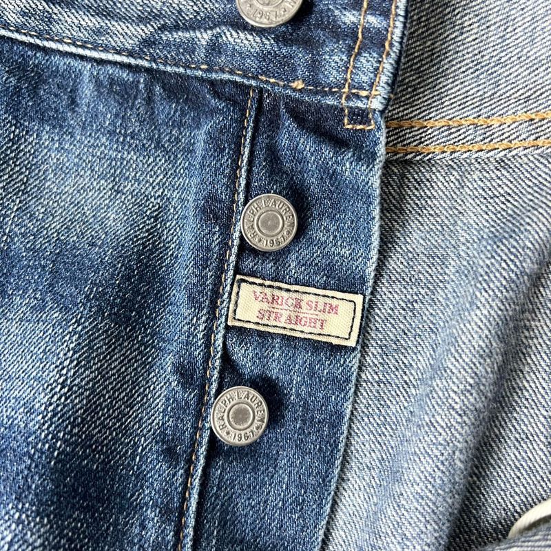 ビンテージ 加工 POLO RALPH LAUREN セルビッチ デニム パンツ 38 32 