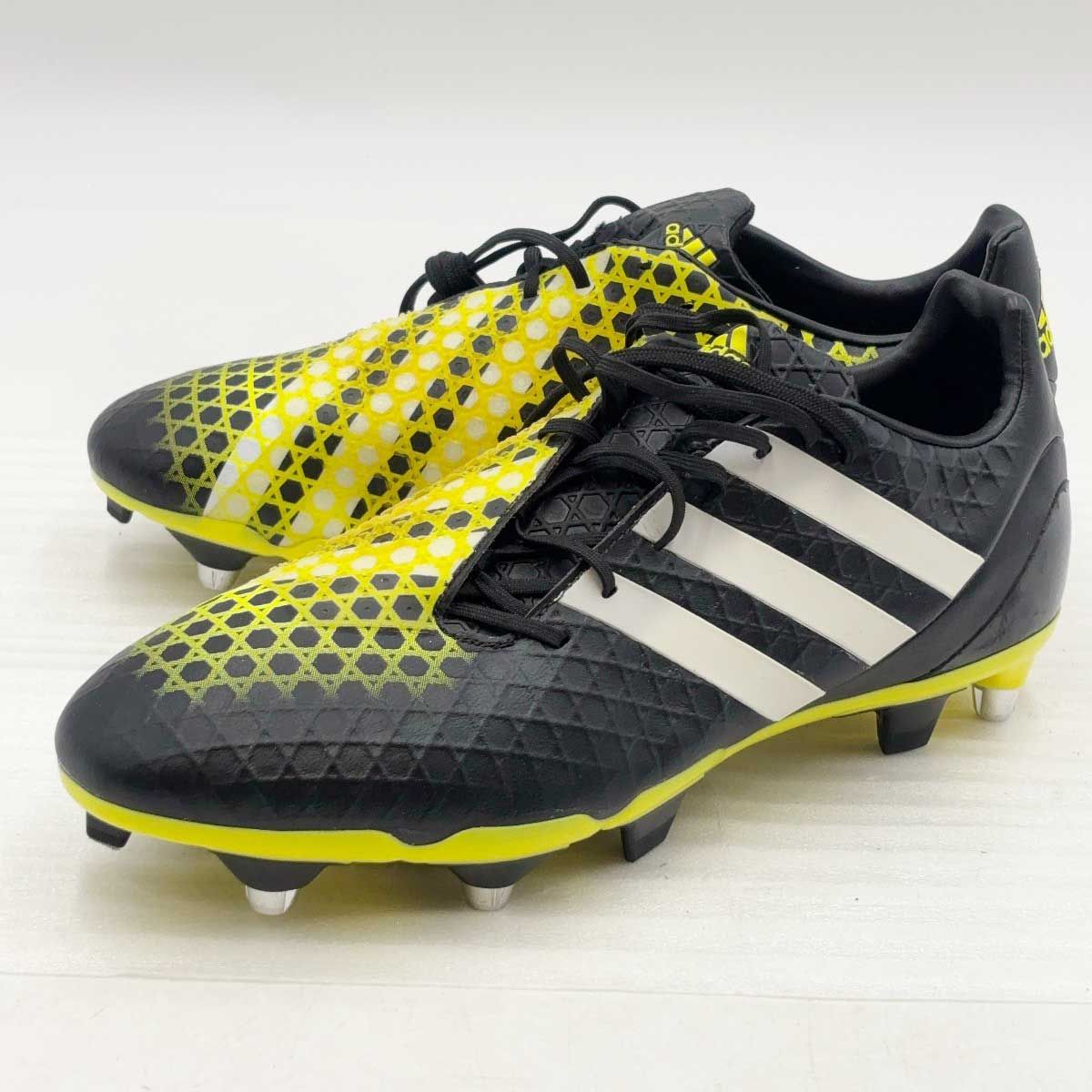 adidas ラグビーシューズ ブラック/イエロー/ブルー新品 adidas Originals アディダス オリジナルス originals スニーカー