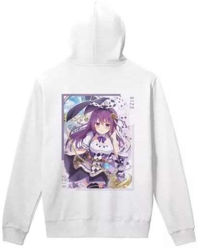 【中古】アウターウェア リゼ パーカー ホワイト メンズ Lサイズ 「ご注文はうさぎですか? BLOOM」