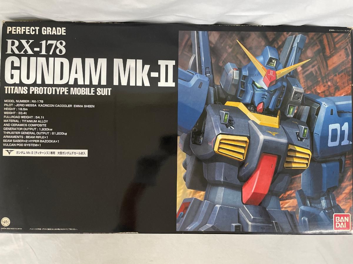 ♪PG 1/60 RX-178 ガンダムMk-II (ティターンズカラー) (機動