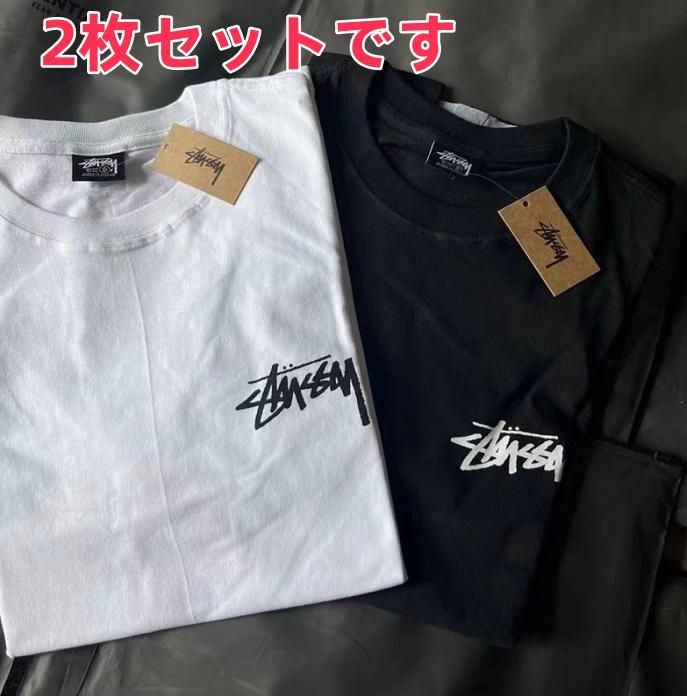 新品未使用 特価値 stussy ステューシー ダイス Tシャツ 男女