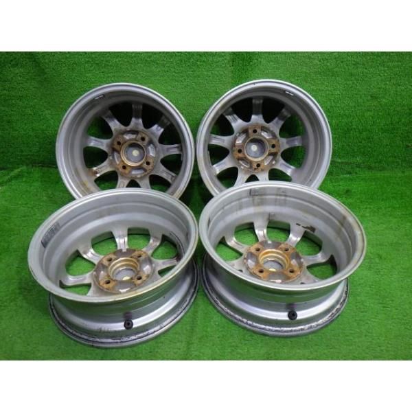 ブランドルライン ﾊﾟｯｿ ホイール アルミ シルバー 13インチ 5J 4穴 4本  