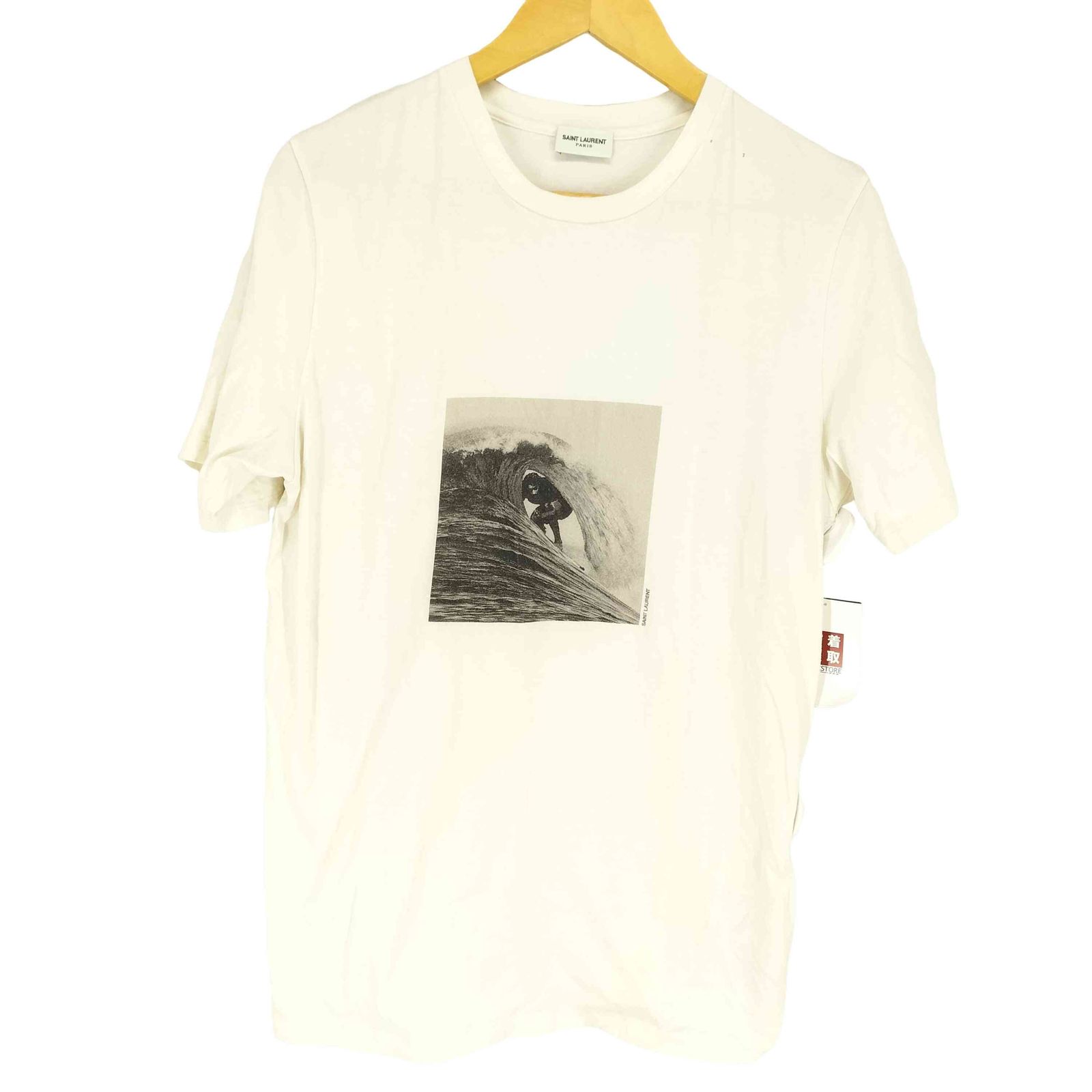 Saint laurent サンローランパリ プリントTシャツ（3 良品 SAINT