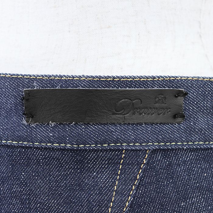 美品】Drawer ドゥロワー ハーフパンツ デニム ジーンズ クロップド  
