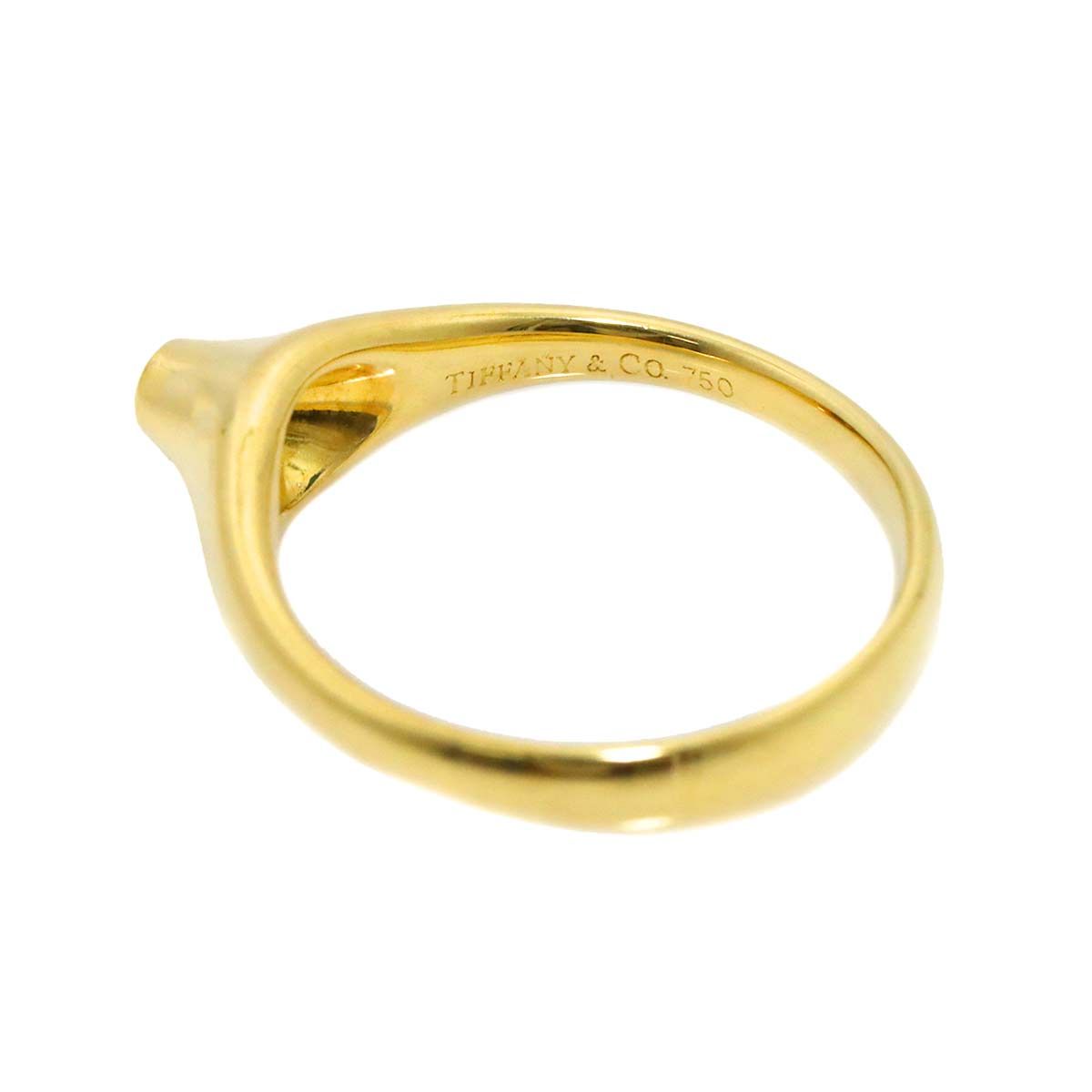 ティファニー TIFFANY&Co. K18 リング 12.5号 7.4g ナローリング ティファニー TIFFANY\u0026Co. ウェディング リング・指輪 K18イエロー