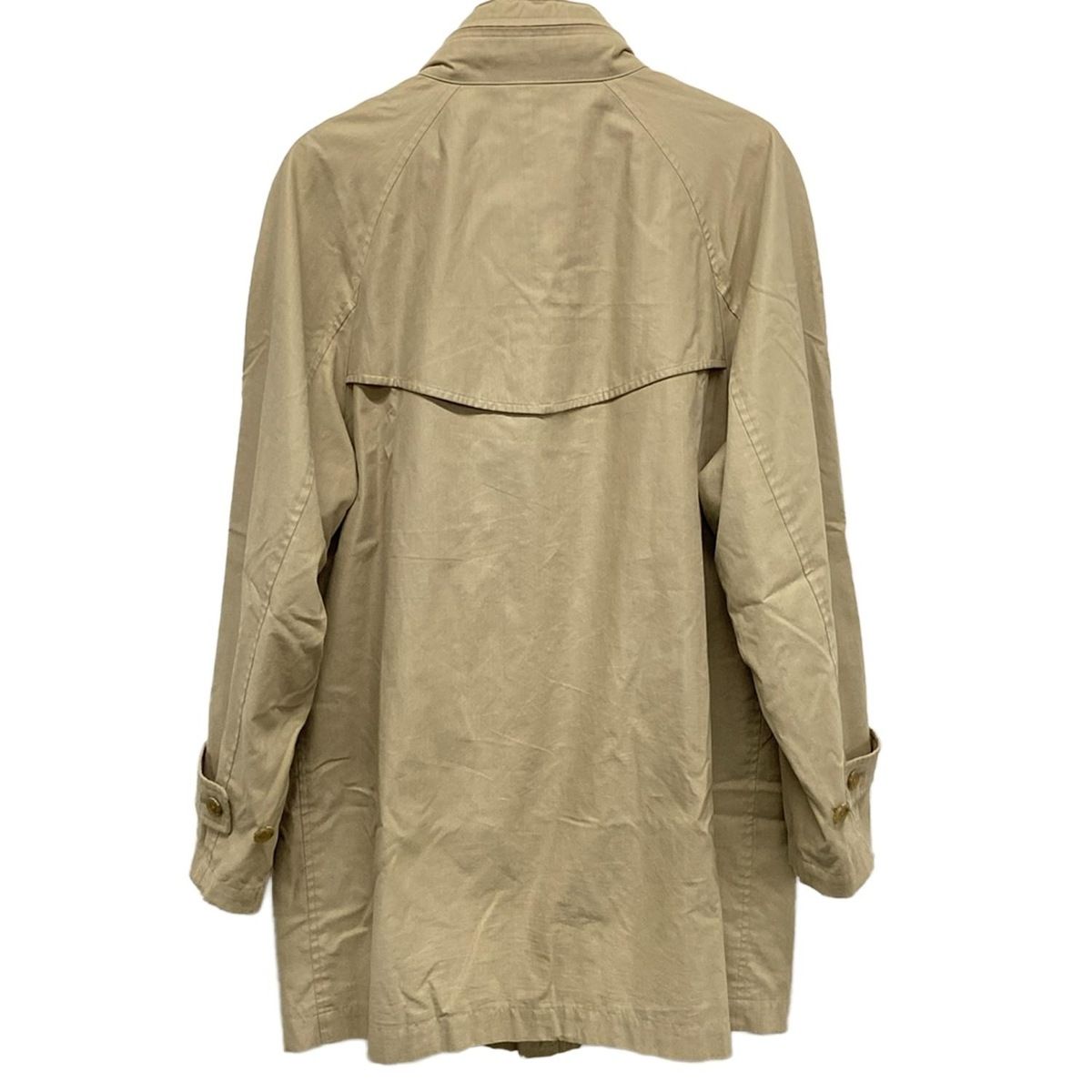 Burberry LONDON バーバリーロンドン コート サイズM メンズ - ベージュ 長袖|ネーム刺繍|ジップアップ|秋|冬