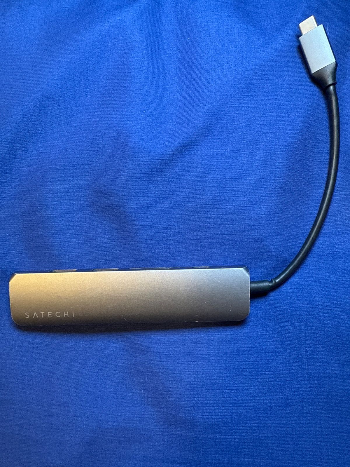 Satechi スリム V2 マルチUSB-Cハブ6in1 (スペースグレイ)