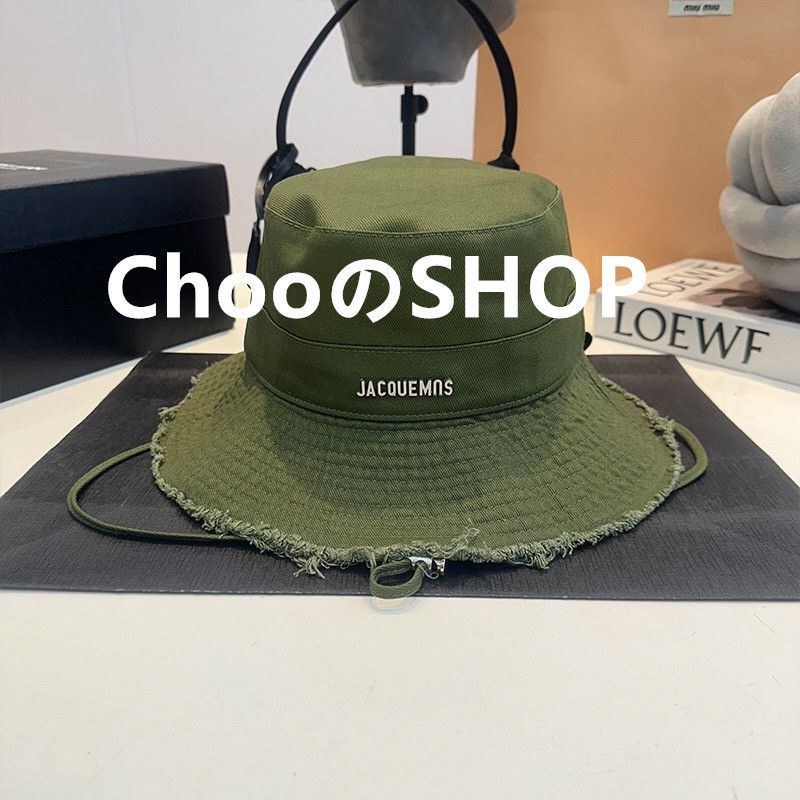男女兼用JACQUEMUS バケットハット帽子ブラック新品