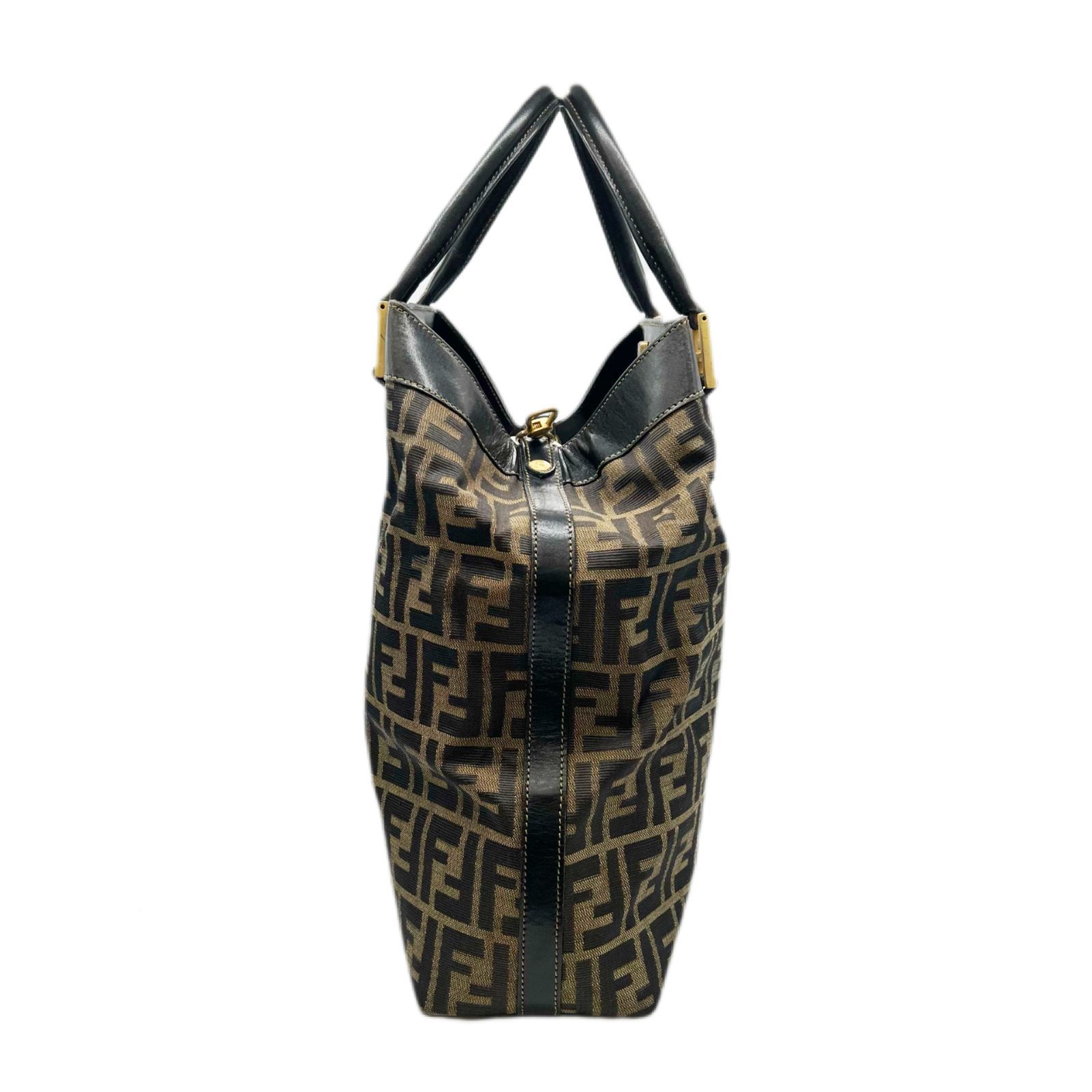 FENDI フェンディ トートバッグ ズッカ柄 15096 ハンドバッグ