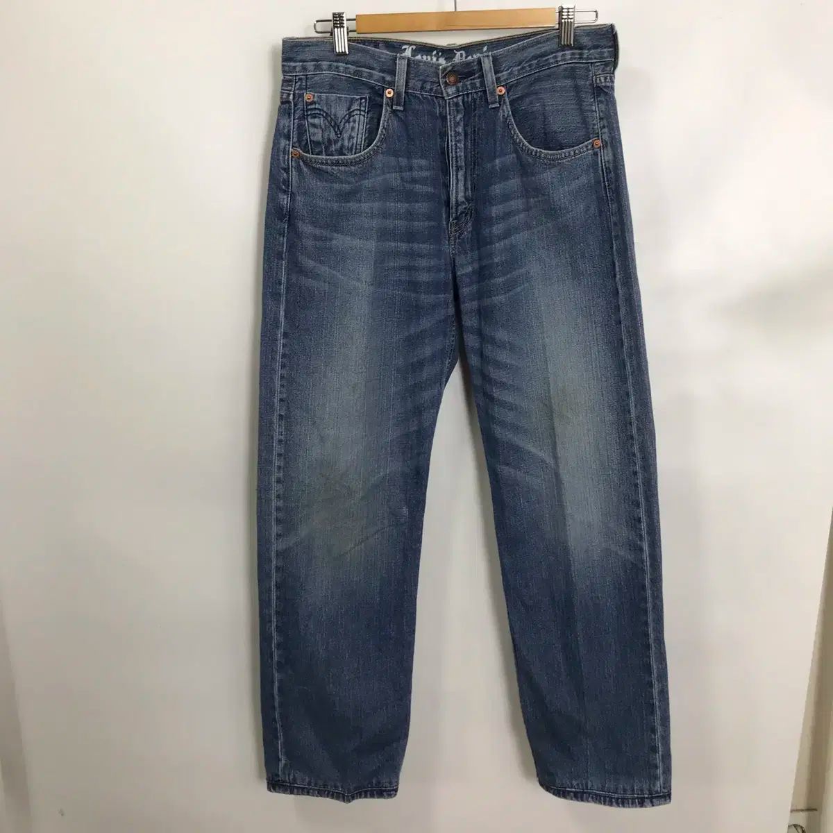 【雷市場（ポンジャン）商品韓国直送】 LEVI'S(リーバイス) 604 キャットウォッシング デニム 32 インチ