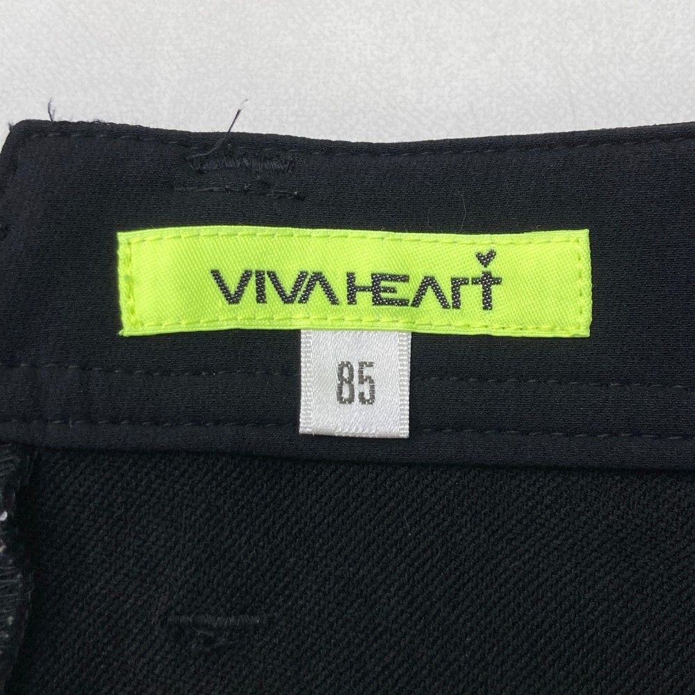 サイズ：85 VIVA HEART ビバハート 011-76910 ストレッチパンツ  ブラック系 [240101435771] ゴルフウェア メンズ ストスト サイズ：85 VIVA HEART ビバハート 011-76910 ストレッチパンツ