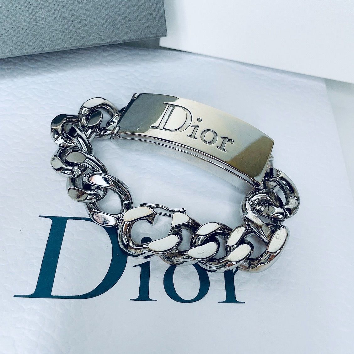 美品◇Christian Dior ディオール ゴルメット ブレスレット - メルカリ