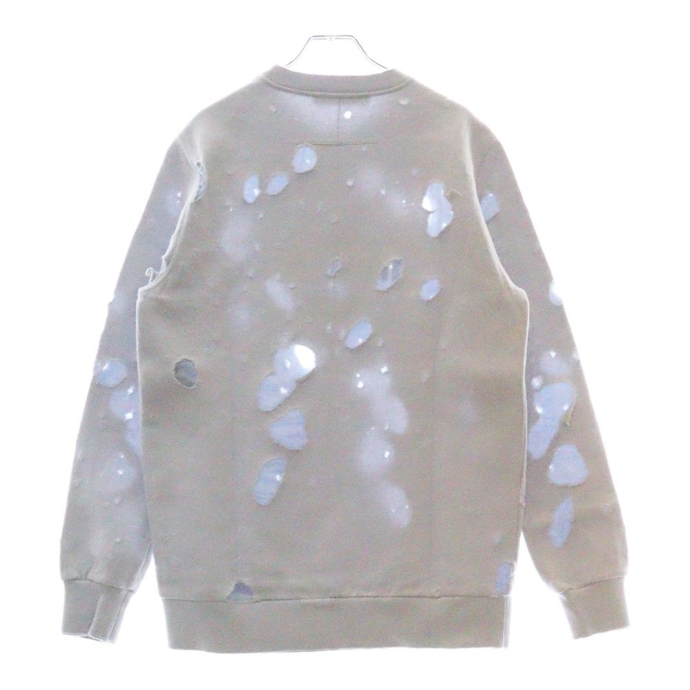 GIVENCHY (ジバンシィ) Destroyed Logo Cotton-jersey Sweatshirt
