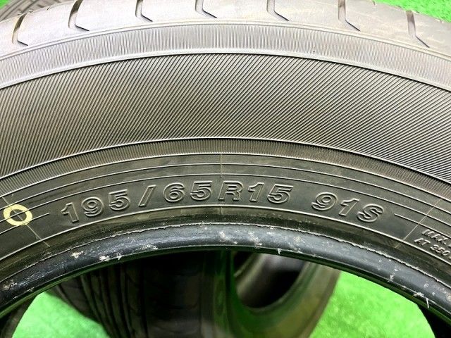 全品全国 送料無料！ YOKOHAMA サマー ヨコハマ エコスES31 195 65R15 4本 6ミリ