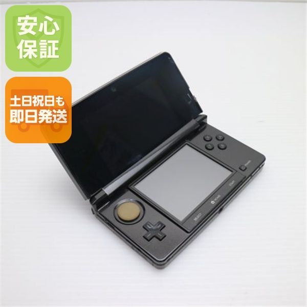 美品】ニンテンドー3DS コスモブラック 本体 任天堂 任天堂 3DS