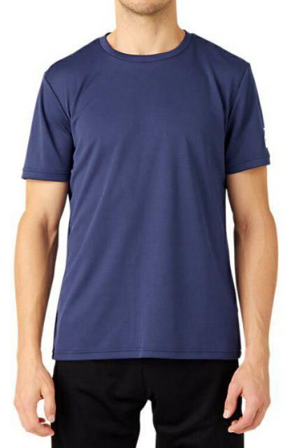 asics アシックス 82 TEAM ONE POINT SLEEVE PEACOAT 2XL 2031A665 400 | スポーツ メンズ 2XL 服 衣料品ウェア Tシャツ シャツ トップス ショートスリーブトップ 半袖 ワンポイントロゴ ポリエステル