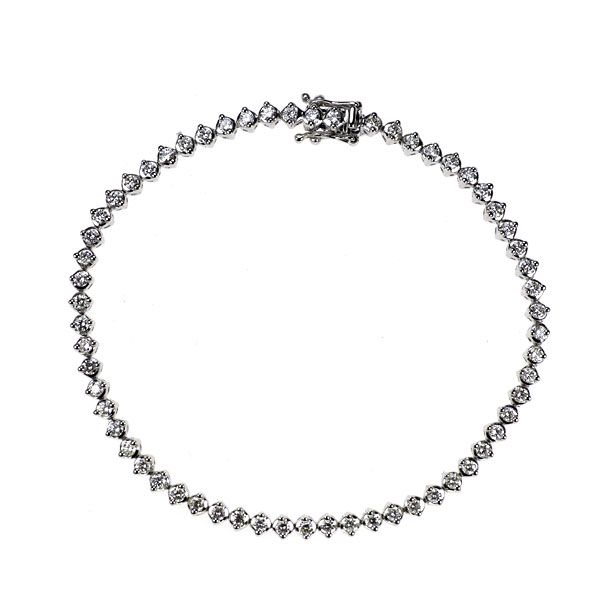 限定セール！Pt900 ダイヤモンドブレスレット Pt900 ダイヤモンド ブレスレット 1.85ct テニス - メルカリ