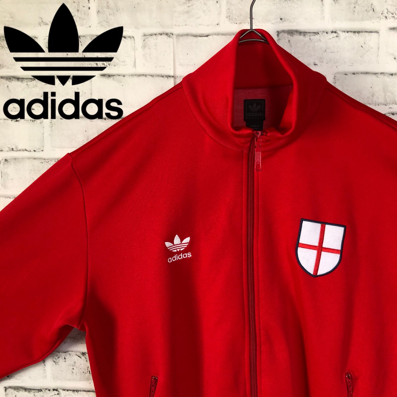 00s W杯記念adidas トラックジャケット サッカー イングランド代表
