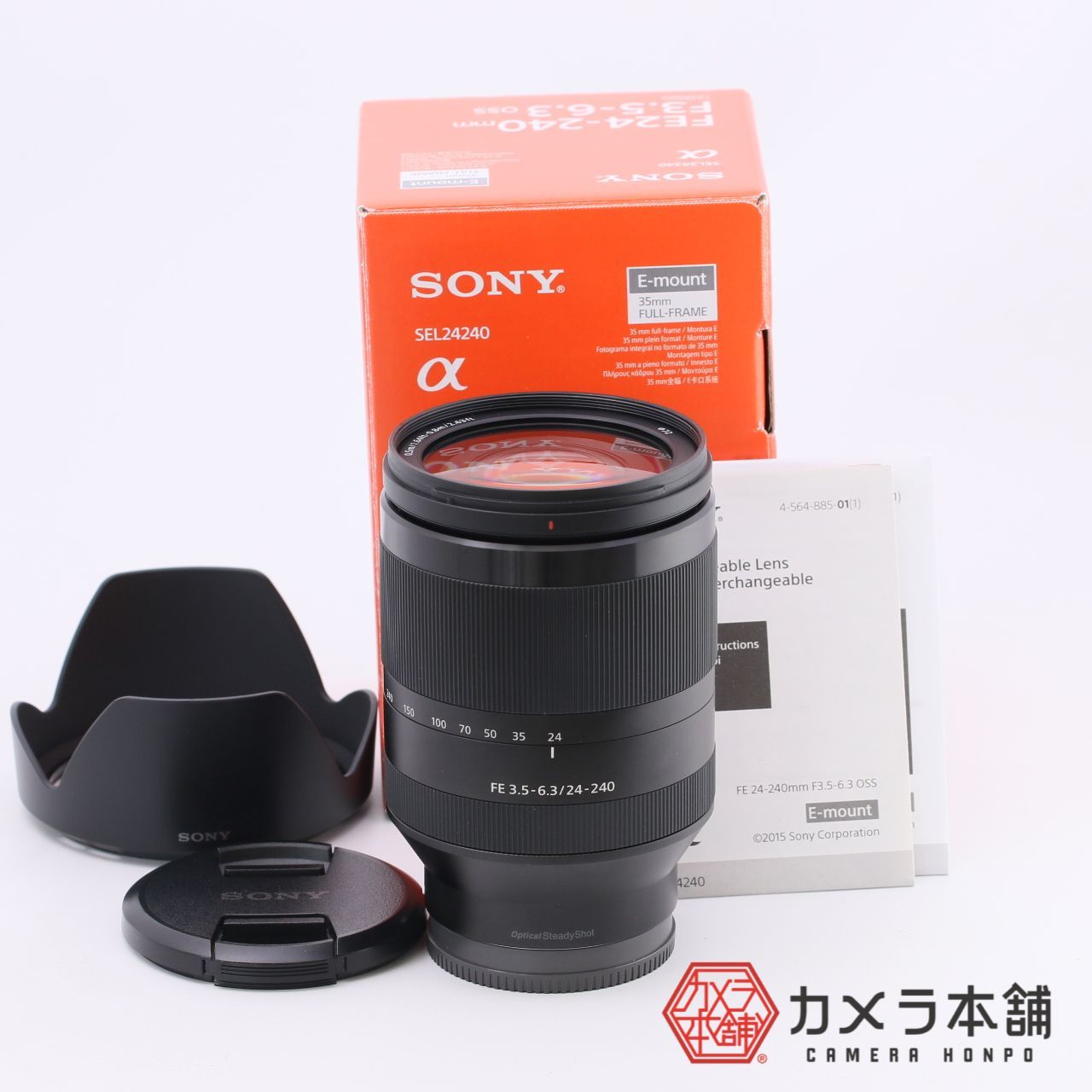 ほぼ新品 SONY SEL24240 Eマウント レンズ ズーム