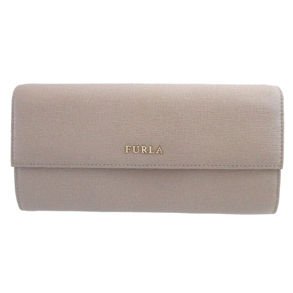 フルラ レザー ベージュ 2つ折り長財布 財布 1706 FURLA