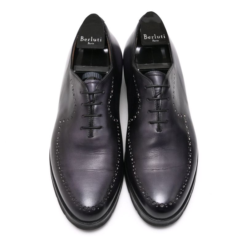 美品　Berluti ニューフィジオ ホールカット ドレスシューズ 10 美品 Berluti ニューフィジオ ホールカット ドレスシューズ 10 - メルカリ