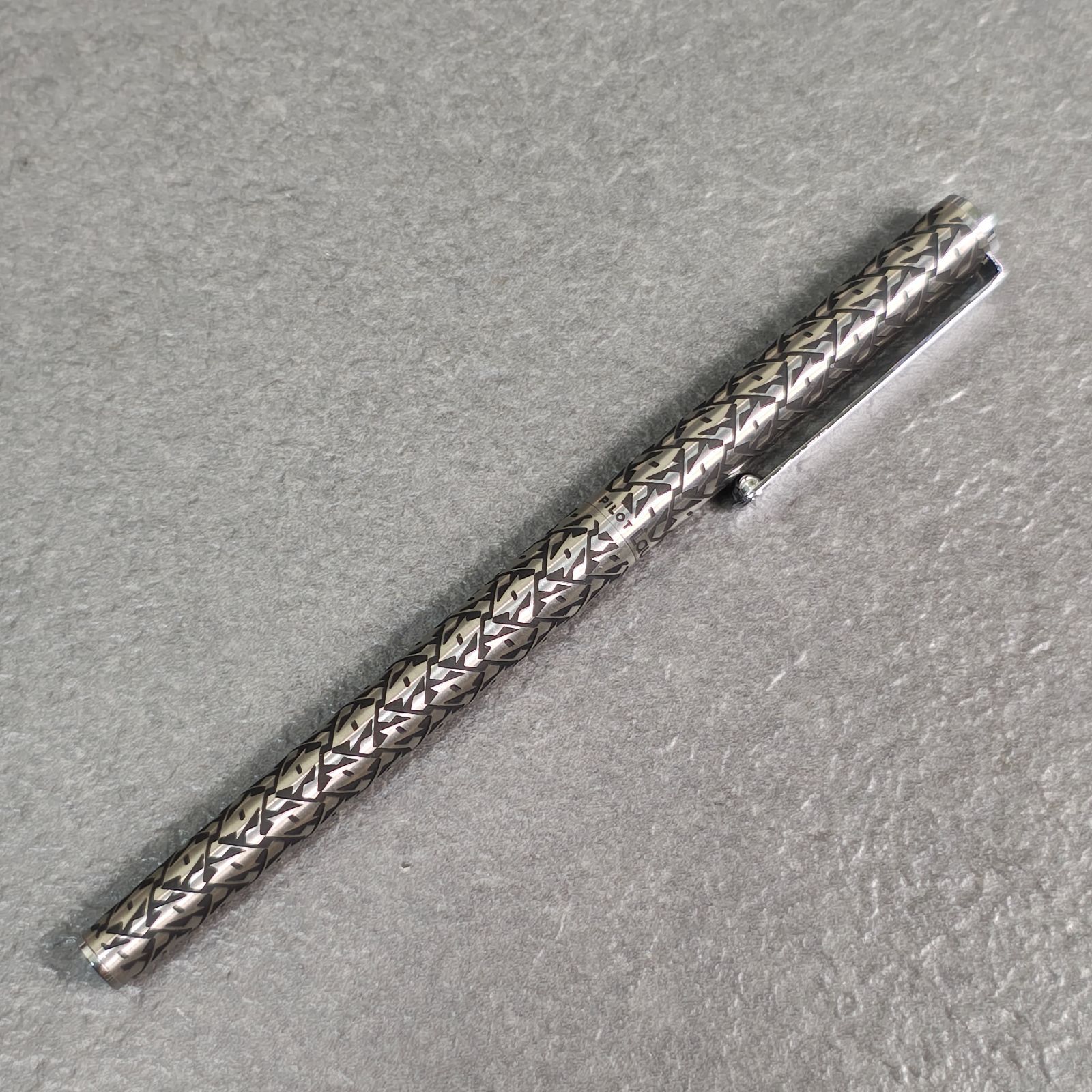 PILOT Laurete ローリート 廃盤 蝕刻 シルバー ヴィンテージ