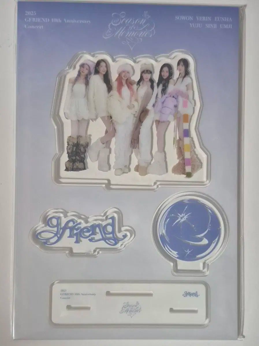 GFRIEND ジーフレンド 10 周年 コンサート 団体 集合 アクリル