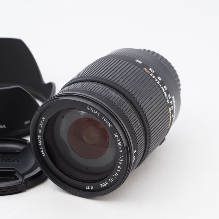 SIGMA シグマ 18-250mm F3.5-6.3 DC OS HSM EO キヤノン用 カメラ本舗｜Camera honpo メルカリ