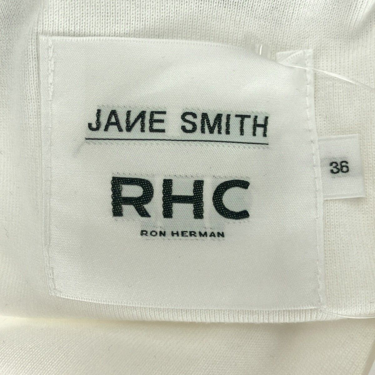 JANE SMITH ジェーンスミス 25SS RHC Ron Herman別注 タンクトップ 25SCT-711L-RHC ホワイト 36 IT9OGORASTQJ JANE SMITH ジェーンスミス 25SS RHC Ron Herman別注 タンク
