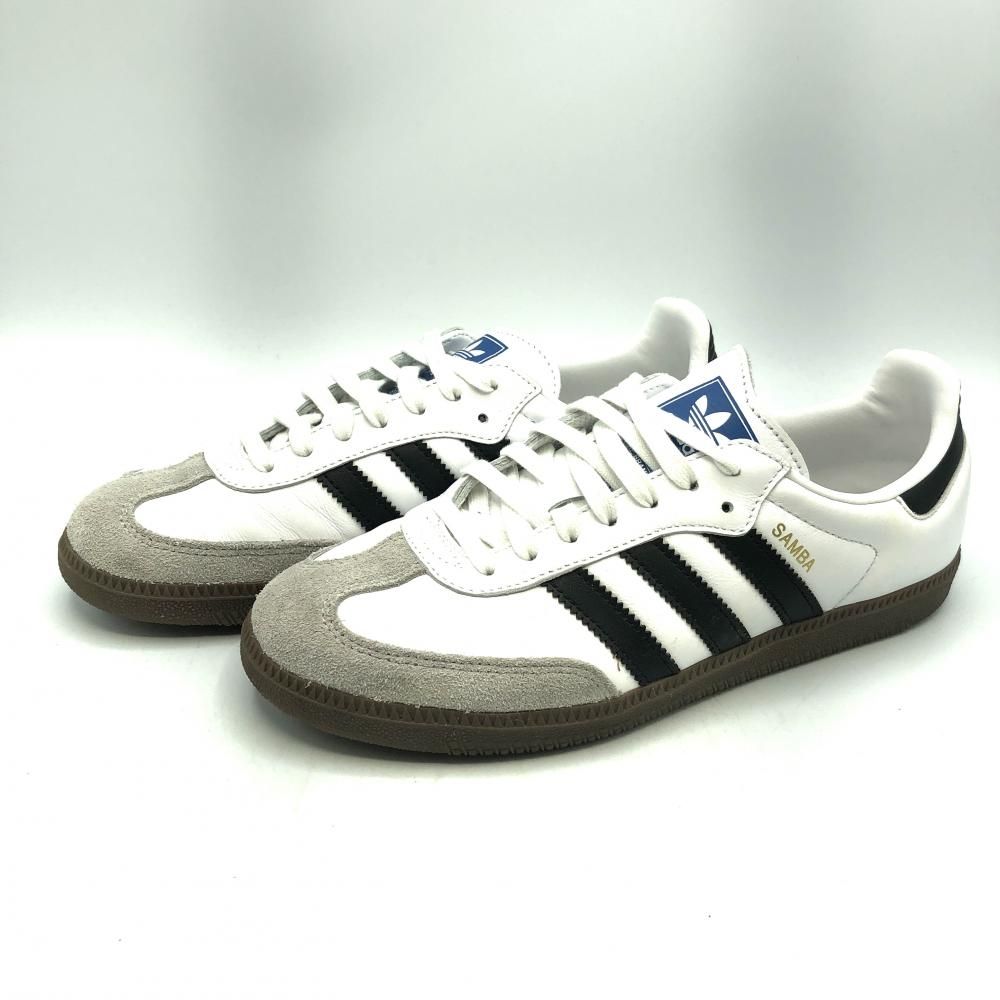 中古】adidas Samba OG Cloud White/Core Black B75806 サイズ26cm スニーカー ホワイト ブラック サンバ  アディダス[17] - メルカリ