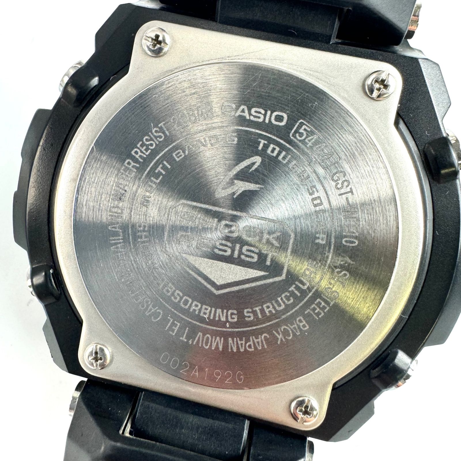 カシオ CASIO ジーショック G-SHOCK G–STEEL GST-W110-1AJF 電波