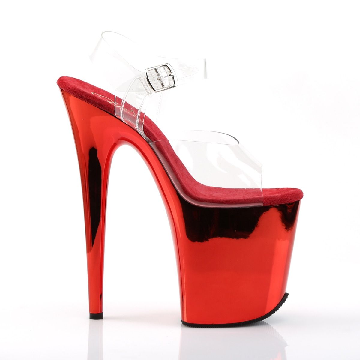 【美品】Pleaser クリア ハイヒール23.5cm 楽天市場】Pleaser プリーザー クリアヒール 厚底 ヒール