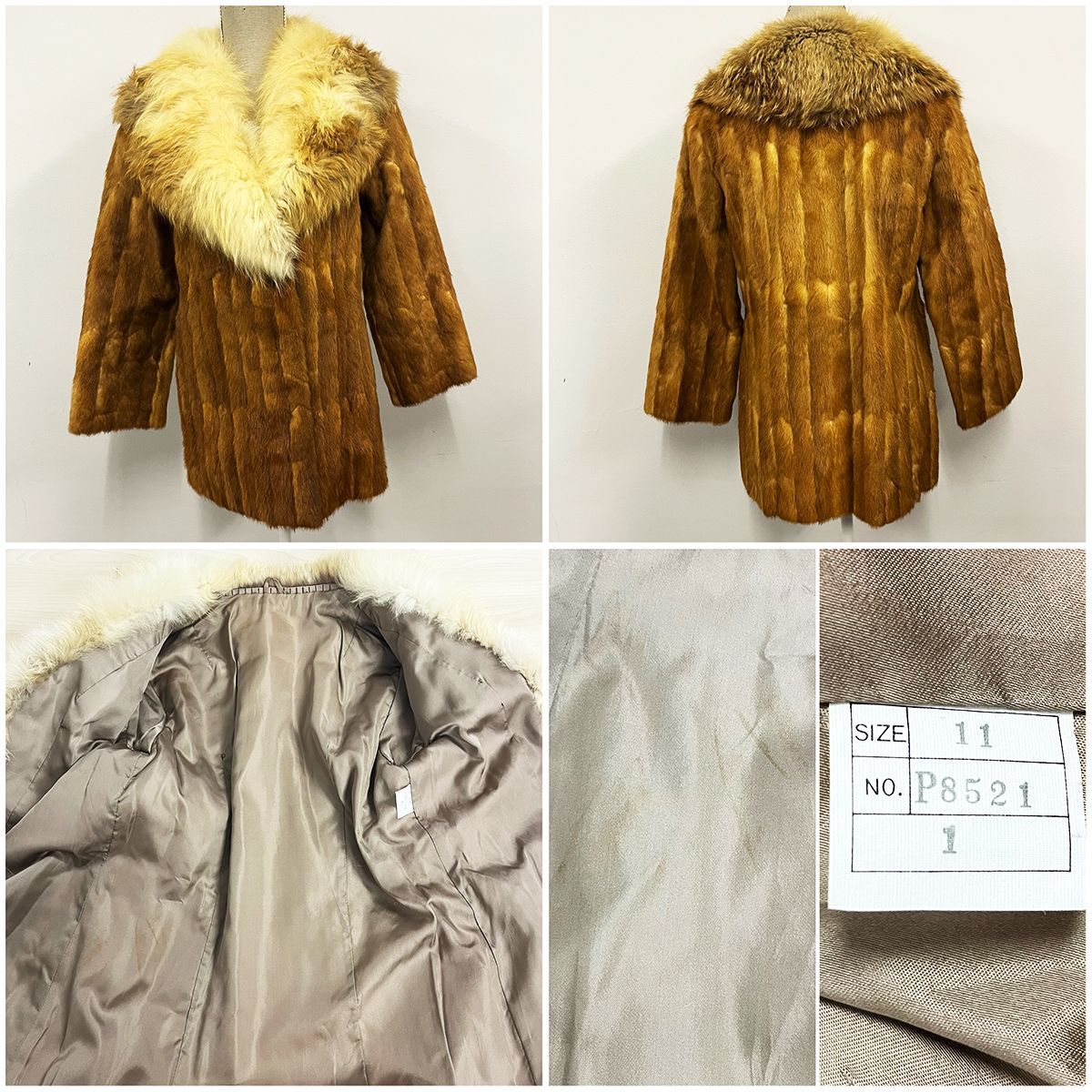 大特価 高級毛皮 10点まとめ売り サガミンク SAGA MINK サガフォックス