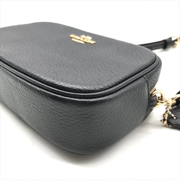 上品なファッション 美品 COACH コーチ レザー 2WAY ウエストポーチ ショルダー バッグ