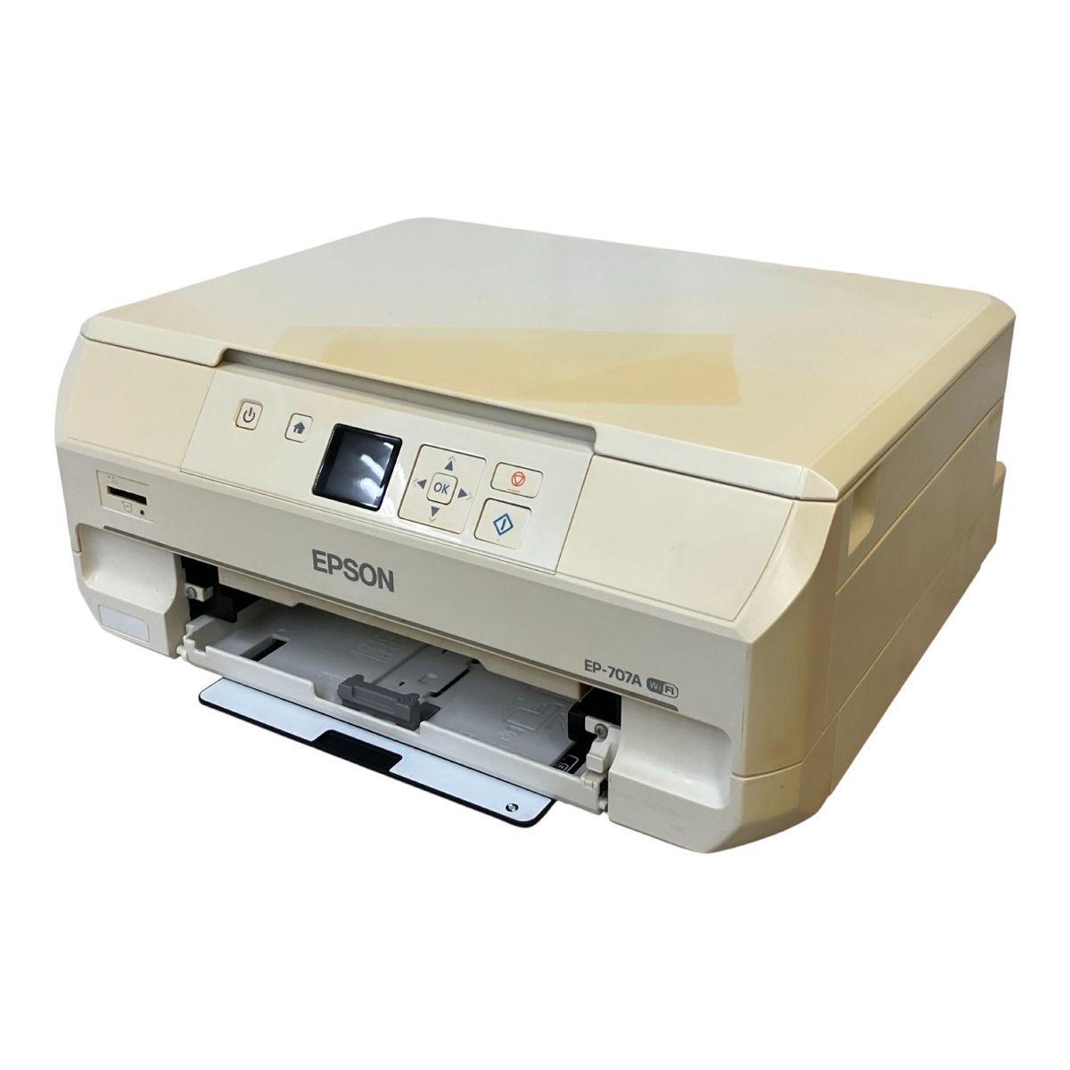 EPSON エプソン カラリオ プリンタ A4 2015年製 インクジェット複合機 EP-707A ジャンク M10425177