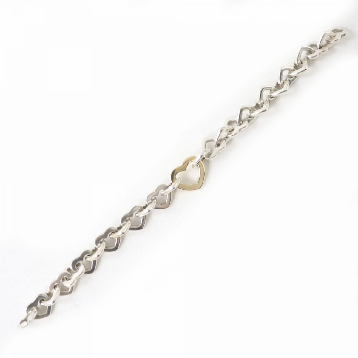 良品△Tiffany＆Co. ティファニー 2000年 ハートリンク コンビ