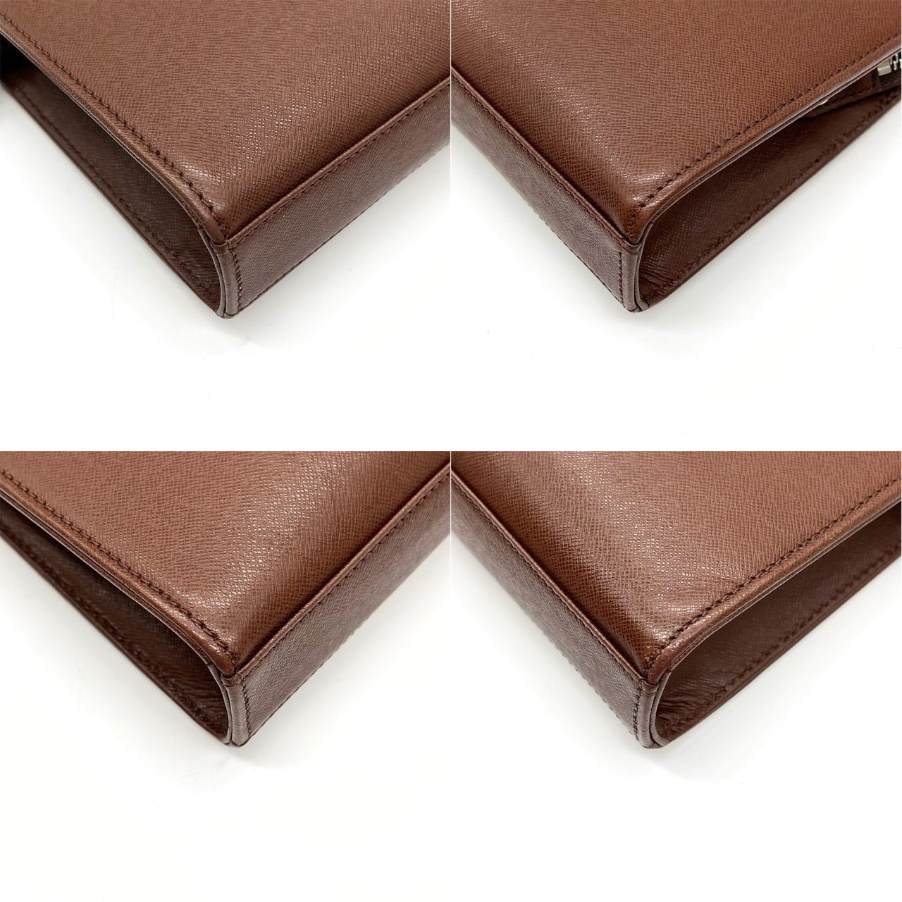 ✨良品✨ BURBERRY バーバリー クラッチバッグ ポーチ ブラウン