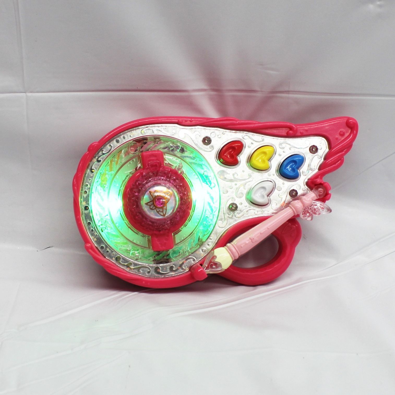 【中古】スカイミラージュ、ミックスパレット、スカイトーン 中古】BANDAI ひろがるスカイ! プリキュア 変身スカイミラージュ