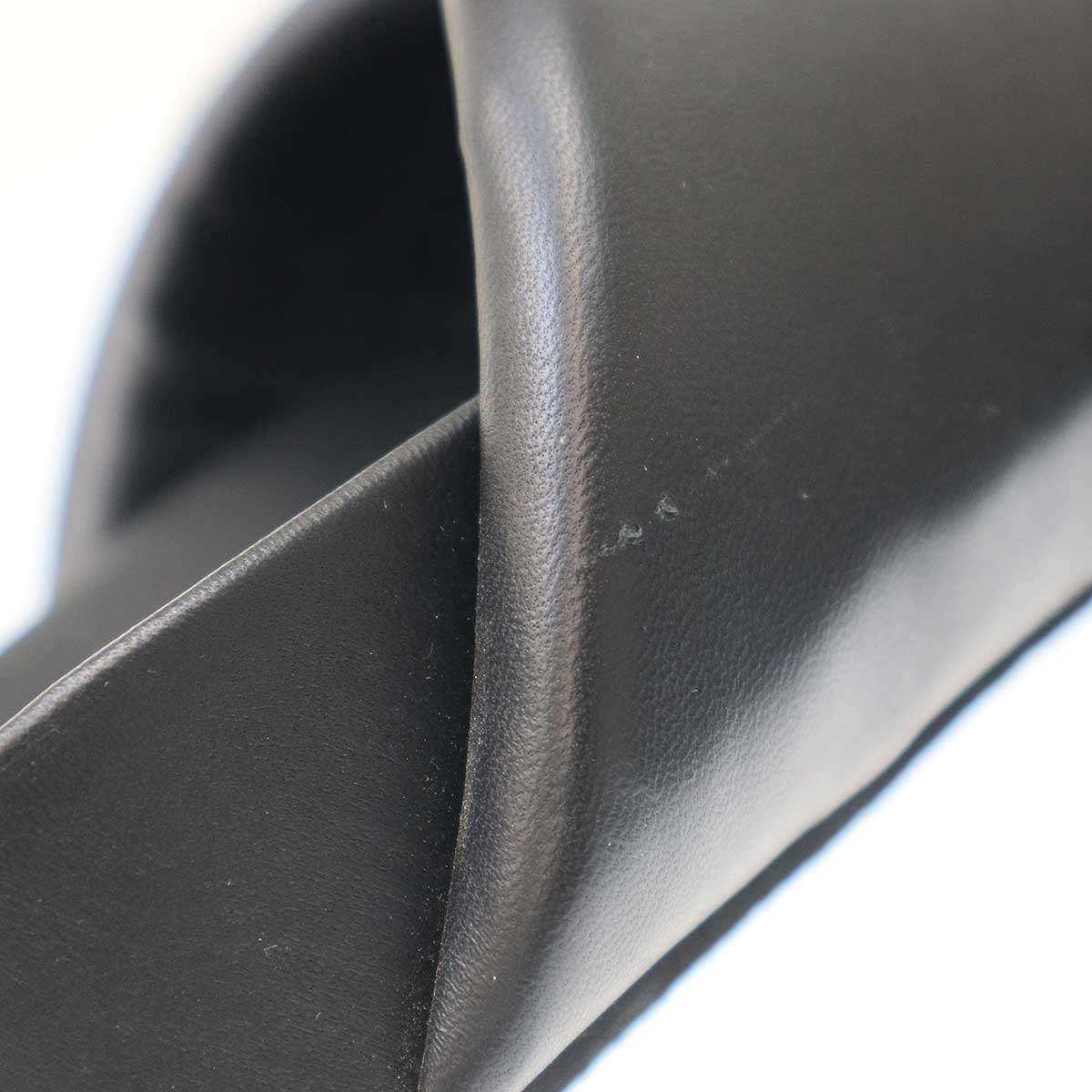 JIL SANDER ジルサンダー 21SS クロスストラップレザースライド  