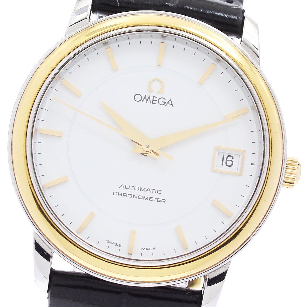 オメガ OMEGA 4700.21 デビル プレステージ YGベゼル 自動巻き メンズ_885417