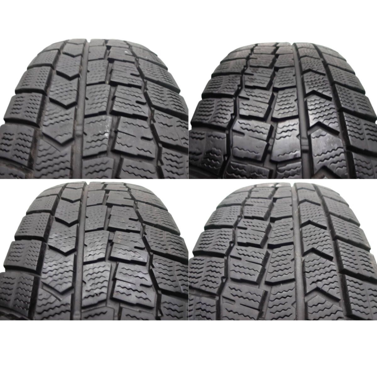 2025正規品激安大集合! 185 60R15 冬用 4本 7.5分山 ダンロップ WINTERMAXXWM02 タイヤ タイヤ アクア フィット シエンタ 5570