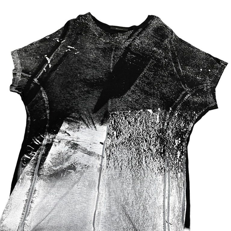 MA_JULIUS 15SS 転写デフォームドプリントカットソー Tシャツ Tee T 