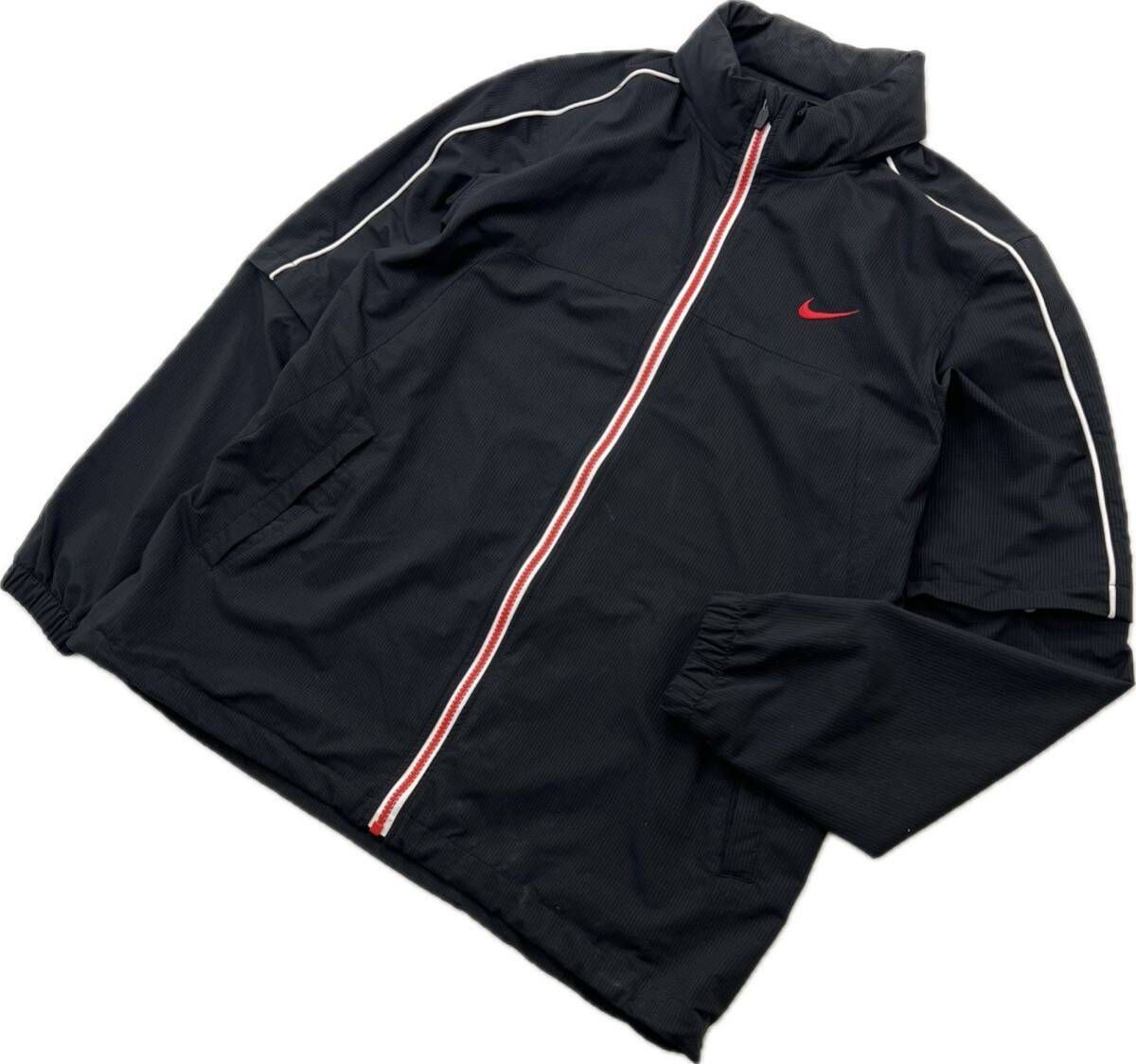 NIKE GOLF ☆ 袖着脱 半袖 2WAY ナイロンジャケット ウィンド