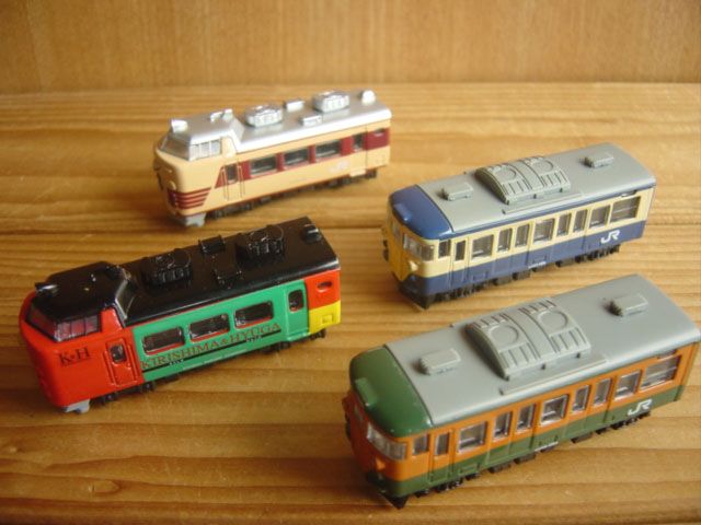 ♯Ewi22AGダイキャストトレイン3フルコンプ全7種