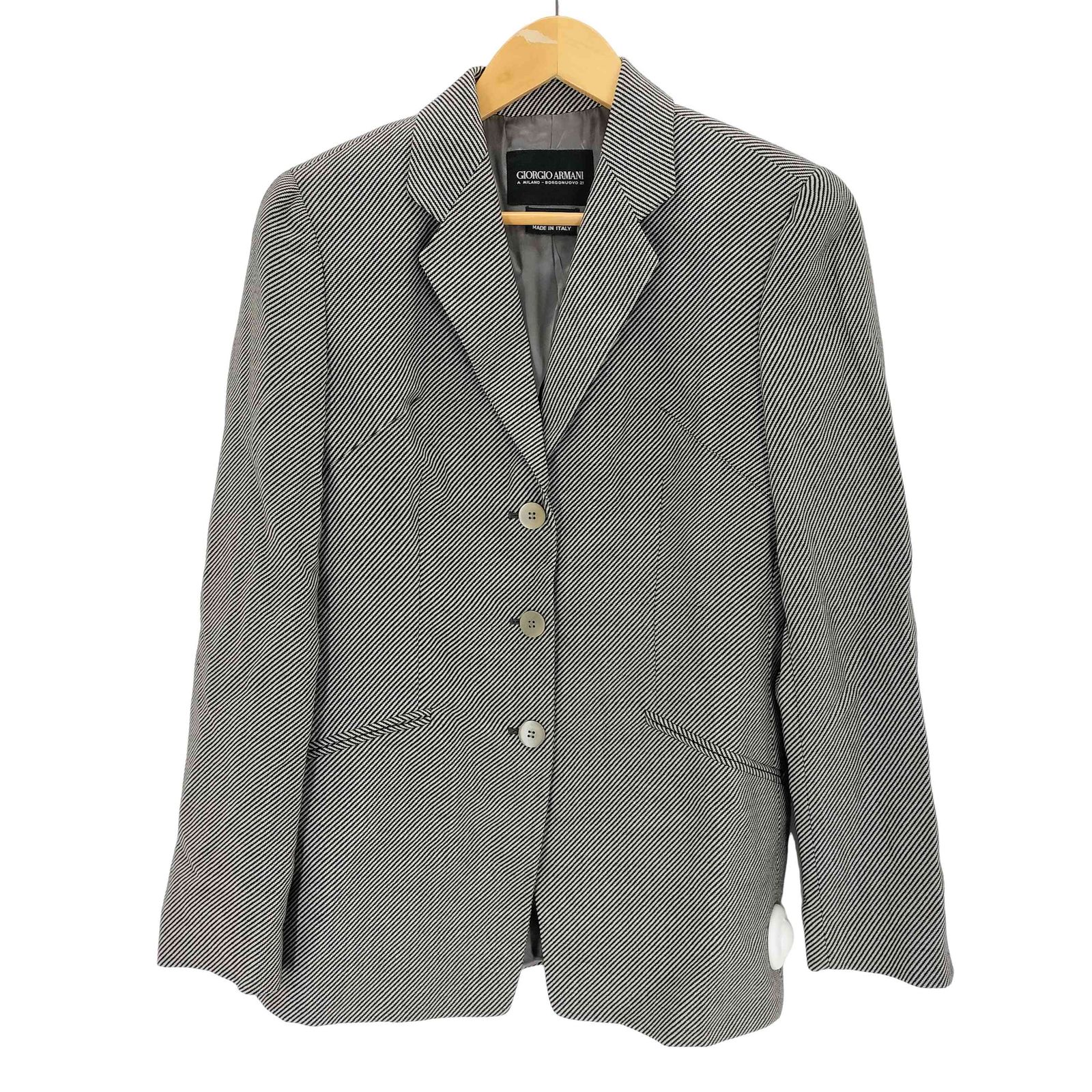 ジョルジオアルマーニ Giorgio Armani イタリア製 レジメンタル ジョルジオアルマーニ Giorgio Armani イタリア製 レジメンタル