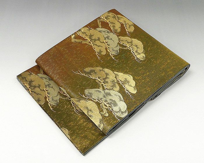 袋帯 未着用美品 正絹 染色作家 草野一騎作 袋帯 未使用 新古品 結婚式