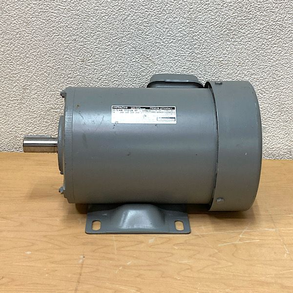 日立 三相モーター 1馬力 0.75kW 4P 全閉外扇型 屋内型 - メルカリ 日立 三相モーター 1馬力 0.75kW 4P 全閉外扇型 屋内型 - メルカリ