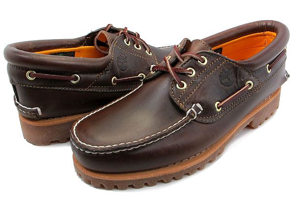 ティンバーランド 3アイレット クラシック ラグ TIMBERLAND 3EYE CLASSIC LUG SOLE brown 30003 オイルレザー メンズ モカシン ブラウン シューズ 靴 Authentics