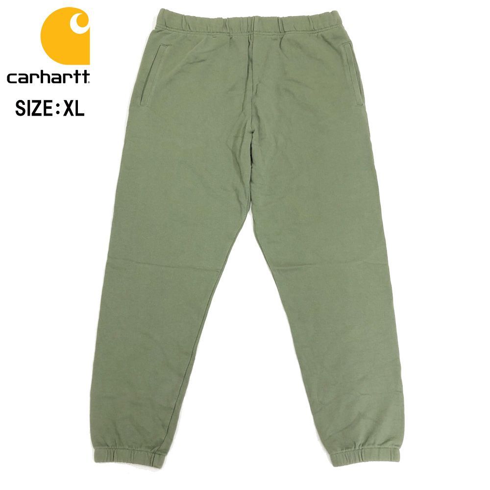 【新品】Carhartt カーハート スウェットパンツ ジョガーパンツ 裏毛 サイズ：メンズ XL セージグリーン